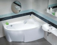 Акриловая ванна Ravak Asymmetric 150x100 R C451000000 без гидромассажа