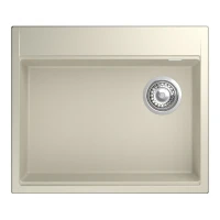 Кухонная мойка Rivelato Tesoro 60 TR-605-R beige scuro цвет Темно-бежевый