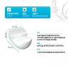 Крючок WasserKRAFT Kammel K-8323W Белый матовый
