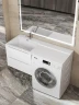 Раковина Uperwood Cosmos 120 L 291020411 с местом под стиральную машину цвет Белый глянцевый