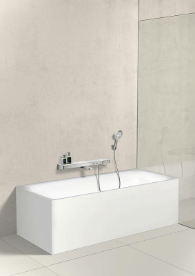 Смеситель для ванны Hansgrohe ShowerTabletSelect 13183000 с термостатом Хром латунь на стену
