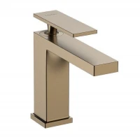 Смеситель для раковины Hansgrohe Tecturis E 73011140 цвет Шлифованная бронза