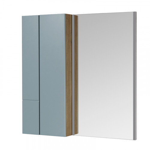 Подвесной шкаф Aquaton Мишель 43 1A244203MIX30 Дуб рустикальный Фьорд МДФ / ЛДСП