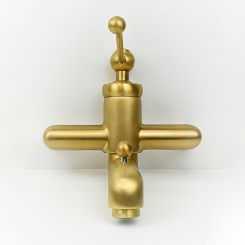 Смеситель для ванны Paini Duomo 88PJ105 Золото матовое