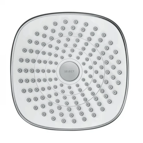 Душевая система Hansgrohe Croma Select E 27352400 с термостатом Хром Белая латунь на стену