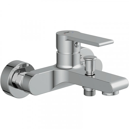 Смеситель для ванны Cersanit Brasko 64513 Хром латунь на стену