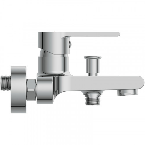 Смеситель для ванны Cersanit Brasko 64513 Хром латунь на стену