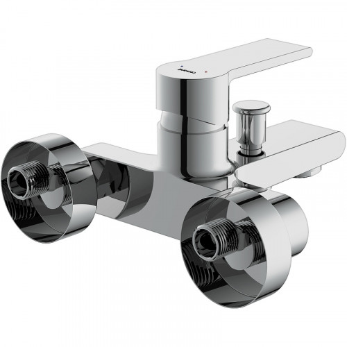 Смеситель для ванны Cersanit Brasko 64513 Хром латунь на стену