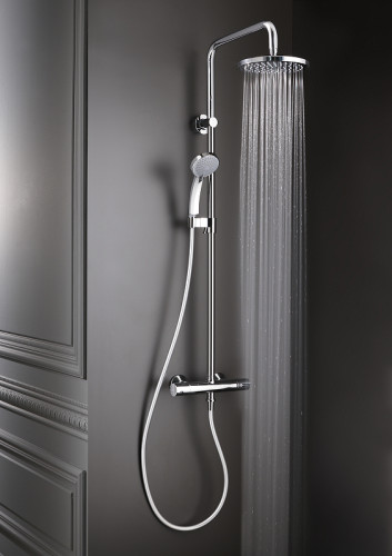 Душевая система Jacob Delafon July E45716-CP Хром латунь на стену