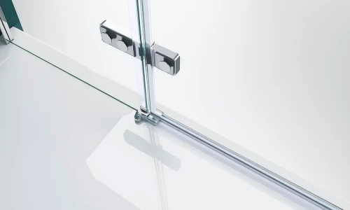 Душевая дверь BelBagno Kraft 120 KRAFT-B-12-60/60-C-Cr-R профиль Хром стекло прозрачное