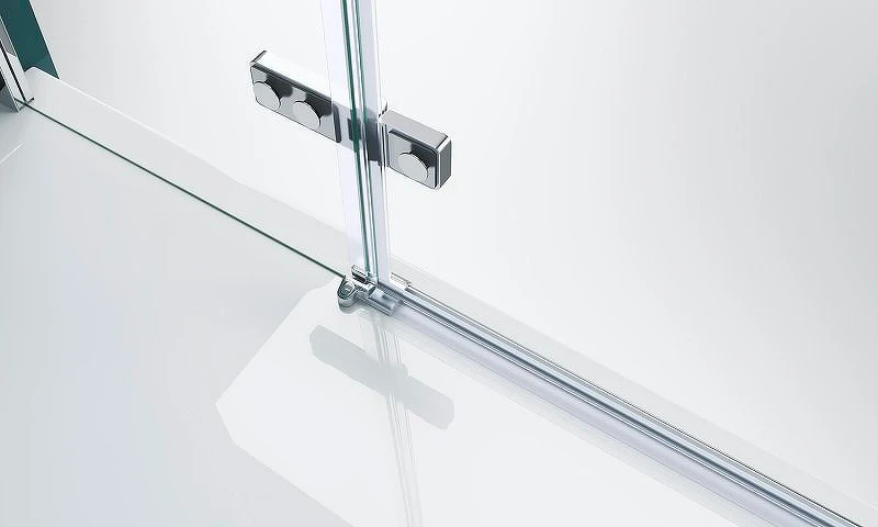 Душевая дверь BelBagno Kraft 120 KRAFT-B-12-60/60-C-Cr-R профиль Хром стекло прозрачное