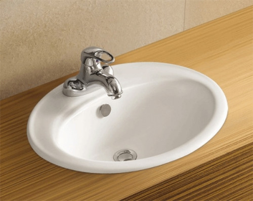 Раковина WeltWasser Deilbach 6002 55 10000003888 Белый глянец