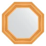 Зеркало Evoform Octagon 69х69 BY 3819 в багетной раме - Травленое золото 99