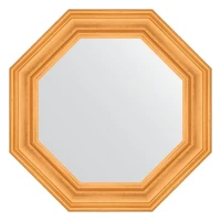 Зеркало Evoform Octagon 69х69 BY 3819 в багетной раме - Травленое золото 99