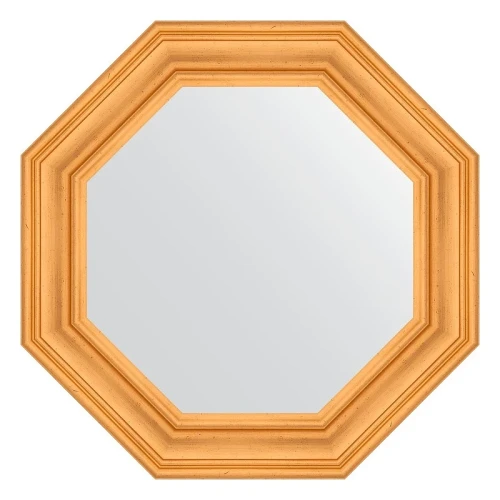 Зеркало Evoform Octagon 69х69 BY 3819 в багетной раме - Травленое золото 99