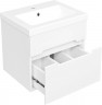 Тумба с раковиной DIWO Коломна 50 TR-733321 подвесная цвет Белый