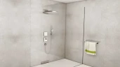 Верхний душ Hansgrohe Rainmaker Select 580 3jet 24001400 Хром Белый пластик на стену