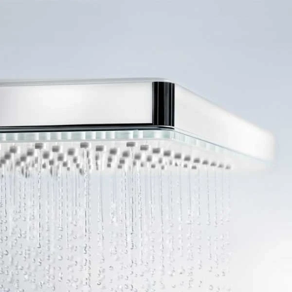 Верхний душ Hansgrohe Rainmaker Select 580 3jet 24001400 Хром Белый пластик на стену