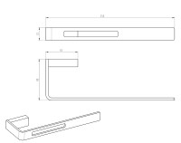 Полотенцедержатель Boheme Q 10945-MW Белый матовый