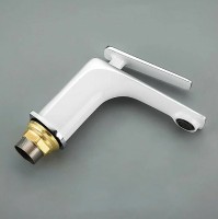 Смеситель для раковины Frap H58 F1058 Белый Хром