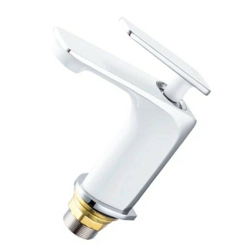 Смеситель для раковины Frap H58 F1058 Белый Хром