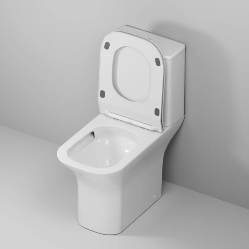 Унитаз компакт Grossman Classic GR-4464SQ цвет Белый глянцевый с бачком и сиденьем