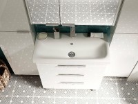 Тумба под раковину 1MarKa Gaula 60Н У92515 White МДФ / ЛДСП