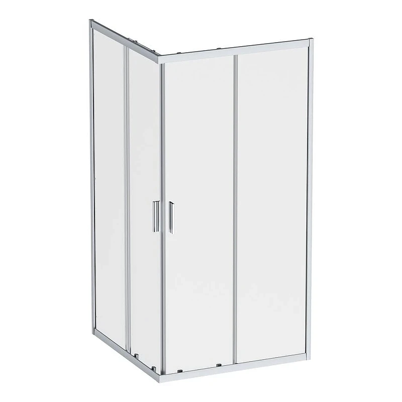 Душевой уголок AM.PM Gem 100х100 W90G-403-100100-MT профиль Хром матовый стекло прозрачное