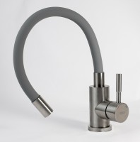 Смеситель для кухни ESKO Snake K44 G Нержавеющая сталь Серый нержавеющая сталь