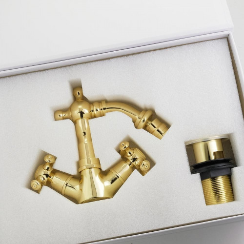 Смеситель для биде Migliore Prestige 31625 цвет Золото