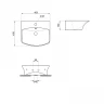 Раковина Lavinia Boho Bathroom Sink 45 33311080 цвет Черный матовый