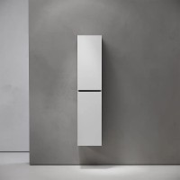 Шкаф пенал Sancos Urban 35 PUR35W подвесной Белый глянец МДФ / ЛДСП