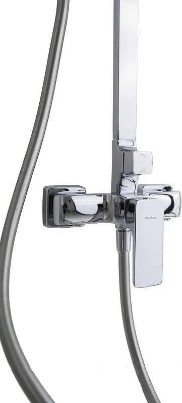 Душевая система Allen Brau Infinity 5.21012-00 Хром латунь на стену