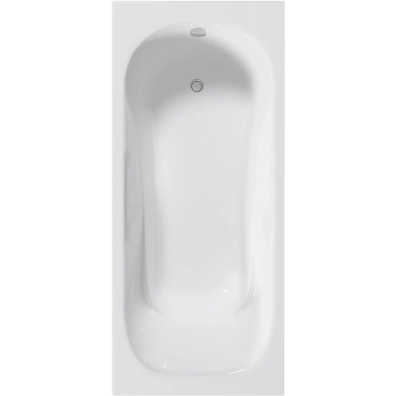 Чугунная ванна Delice Malibu 170x80 DLR230630 без отверстий под ручки и антискользящего покрытия