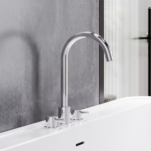 Смеситель для раковины Damixa Scandinavian Pure 360200000 Хром латунь