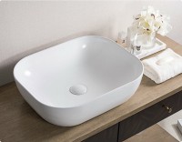 Раковина-чаша BelBagno 50 BB1302 Белая фаянс накладная