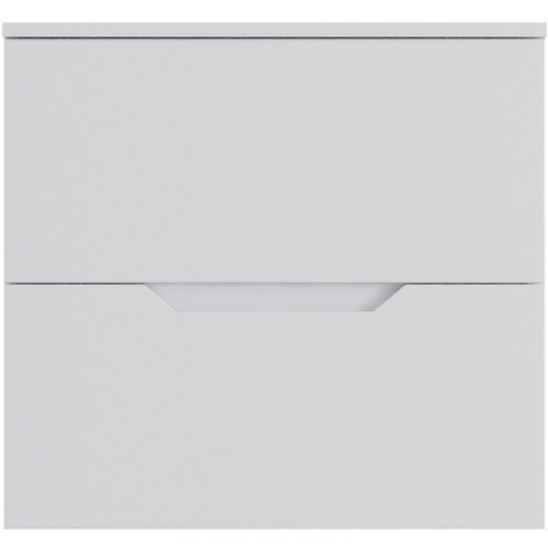 Тумба под раковину Orange Line 60 Li-60TuwMDF подвесная Белая матовая МДФ / ЛДСП