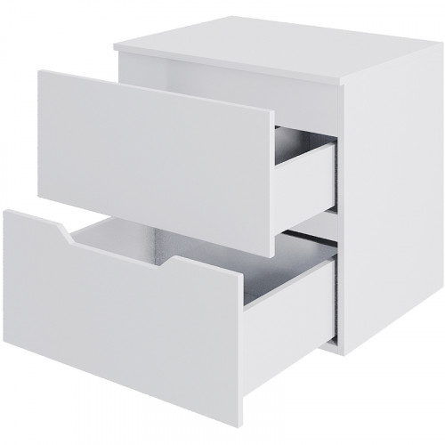 Тумба под раковину Orange Line 60 Li-60TuwMDF подвесная Белая матовая МДФ / ЛДСП