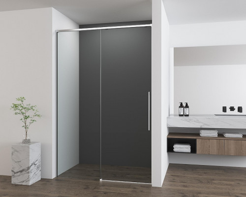 Душевая дверь Vincea Ultima 120 VDS-7UL120CL профиль Хром стекло прозрачное