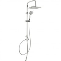 Душевая система Aquanet Passion S 212271 Хром нержавеющая сталь на стену