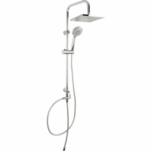 Душевая система Aquanet Passion S 212271 Хром нержавеющая сталь на стену