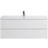 Тумба под раковину BelBagno 120 ALBANO-1200-2C-SO-BL подвесная Bianco Lucido МДФ / ЛДСП