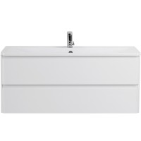 Тумба под раковину BelBagno 120 ALBANO-1200-2C-SO-BL подвесная Bianco Lucido МДФ / ЛДСП