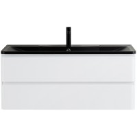Тумба под раковину BelBagno 120 ALBANO-1200-2C-SO-BL подвесная Bianco Lucido МДФ / ЛДСП