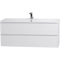 Тумба под раковину BelBagno 120 ALBANO-1200-2C-SO-BL подвесная Bianco Lucido МДФ / ЛДСП