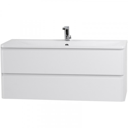 Тумба под раковину BelBagno 120 ALBANO-1200-2C-SO-BL подвесная Bianco Lucido МДФ / ЛДСП