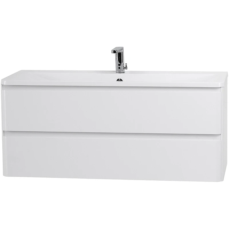 Тумба под раковину BelBagno 120 ALBANO-1200-2C-SO-BL подвесная Bianco Lucido МДФ / ЛДСП