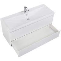 Тумба под раковину BelBagno 120 ALBANO-1200-2C-SO-BL подвесная Bianco Lucido МДФ / ЛДСП