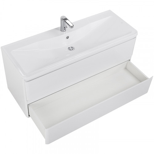 Тумба под раковину BelBagno 120 ALBANO-1200-2C-SO-BL подвесная Bianco Lucido МДФ / ЛДСП