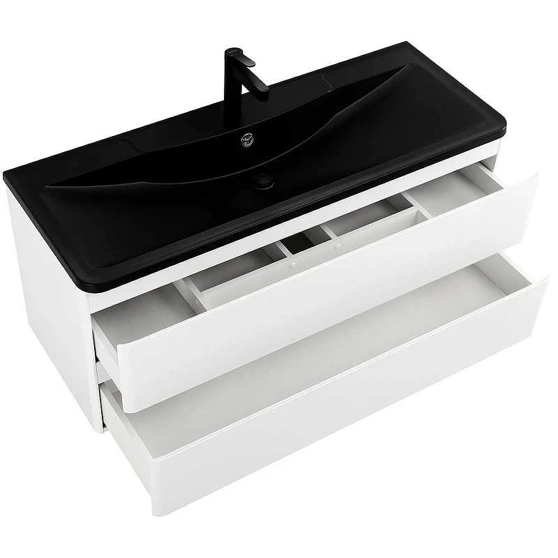 Тумба под раковину BelBagno 120 ALBANO-1200-2C-SO-BL подвесная Bianco Lucido МДФ / ЛДСП